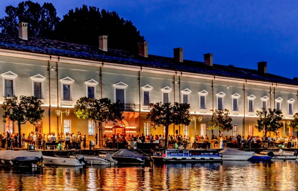 Inaugurazione del Padiglione degli Ufficiali di Peschiera del Garda.